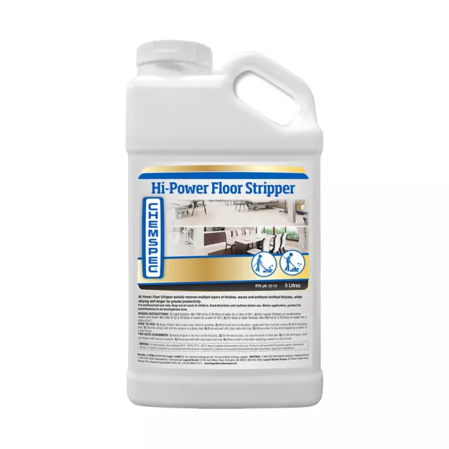 Chemspec High Power Floor Stripper, канистра 3,78 л — покрытия для пола