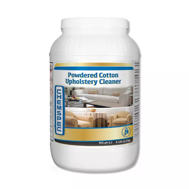 Chemspec Powdered Cotton Upholstery Cleaner, банка 2,7 кг — для мягкой мебели
