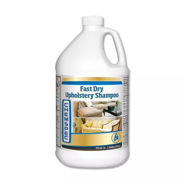 Chemspec Fast Dry Upholstery Shampoo, канистра 3,78 л — пенный шампунь