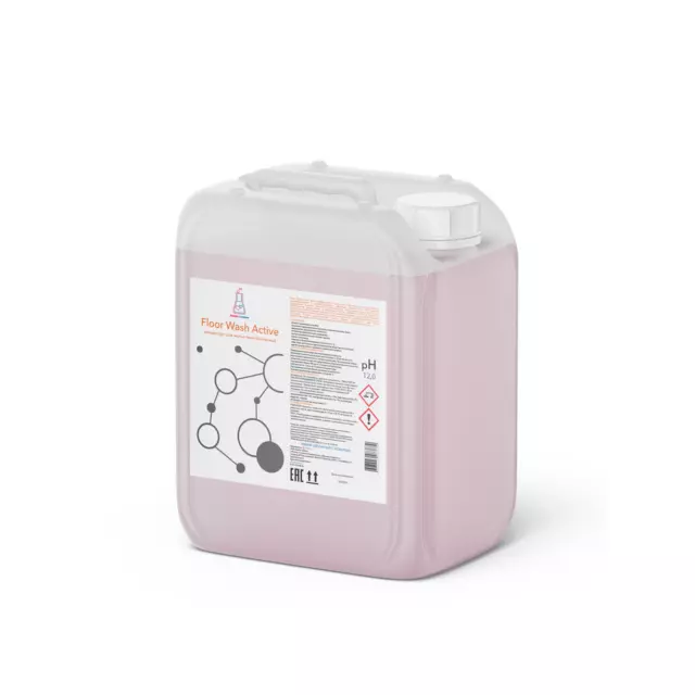 Любовь и Химия Floor Wash Active, флакон 1 л — для твёрдых полов