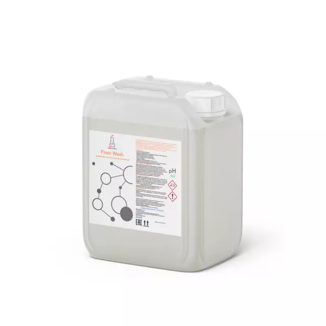 Любовь и Химия Floor Wash (беспенное), флакон 1 л — для твёрдых полов
