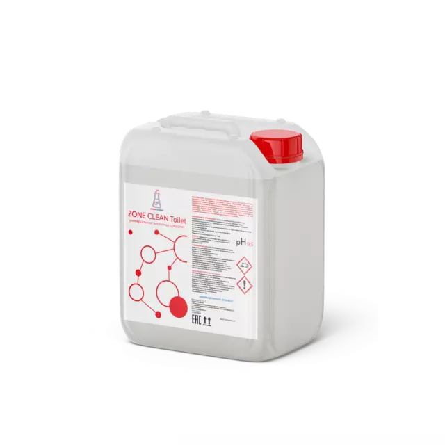 Любовь и Химия Zone Clean Toilet, флакон 1 л — для унитазов